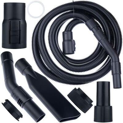 Rosfix Tuyau d'aspiration de 4 m, compatible avec les aspirateurs Kärcher, haute flexibilité et durabilité, régulation de la puissance d'aspiration, convient aux séries WD2-WD6, SE et MV Rosfix Tuyau d'aspiration de 4 m, compatible avec les aspirateurs Kärcher, haute flexibilité et durabilité, régulation de la puissance d'aspiration, convient aux séries WD2-WD6, SE et MV