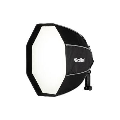 Rollei Boîte à lumière pour flash 50 cm – Éclairage parfait, haute compatibilité, lumière douce, montage facile, compact et léger, avec diffuseur et grille Rollei Boîte à lumière pour flash 50 cm – Éclairage parfait, haute compatibilité, lumière douce, montage facile, compact et léger, avec diffuseur et grille