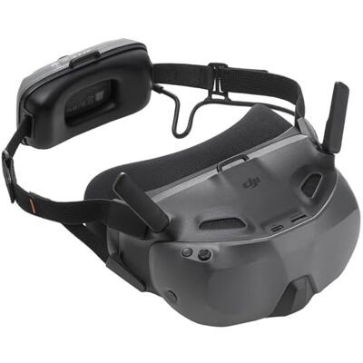 DJI Goggles N3 FPV Goggles avec écran ultra large 1080p expérience de vol immersive, casque drone FPV, direct sans fil, casque drone, kit prêt à l'emploi, curseur AR DJI Goggles N3 FPV Goggles avec écran ultra large 1080p expérience de vol immersive, casque drone FPV, direct sans fil, casque drone, kit prêt à l'emploi, curseur AR
