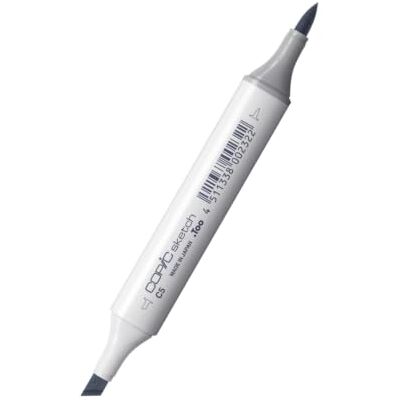 Marqueur Copic C5 - Pinceau et Buses Large Professionnels Marqueur Copic C5 - Pinceau et Buses Large Professionnels