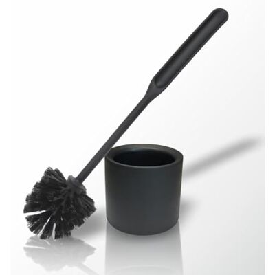 York - Scopino - Black Matte - 35x11 cm - Toilet Brush Set York - Scopino - Black Matte - 35x11 cm - Toilet Brush Set