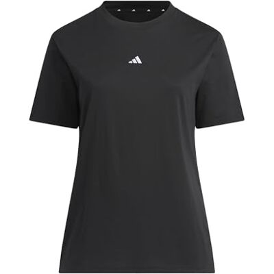 adidas Femme Essentials Small Logo Shirt, black/white, 3XL Plus adidas Femme Essentials Small Logo Shirt, black/white, 3XL Plus