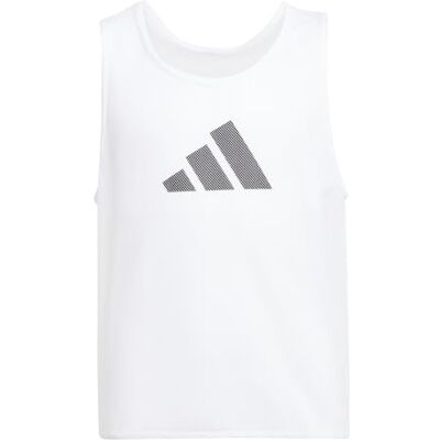 adidas Mixte enfant Training Bib24 Youth Shirt, white, 15-16 Years adidas Mixte enfant Training Bib24 Youth Shirt, white, 15-16 Years