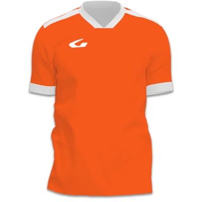 GEMS JN12-0324 Bonn Homme Long Maillot Blanc/Orange Fluo Taille M GEMS JN12-0324 Bonn Homme Long Maillot Blanc/Orange Fluo Taille M