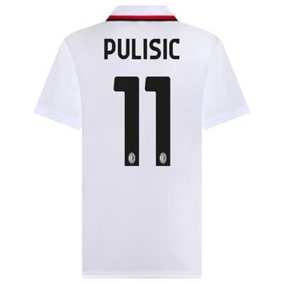 AC Milan A.C. Milan Maglia Calcio Away Replica Stadio, Stagione 2024/25 Officiel, Pulisic 11 Mixte (lot de 1) AC Milan A.C. Milan Maglia Calcio Away Replica Stadio, Stagione 2024/25 Officiel, Pulisic 11 Mixte (lot de 1)