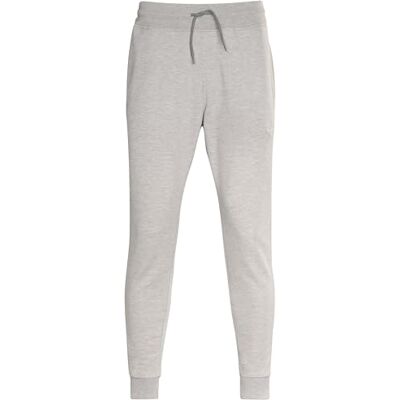 Trigema Pantalon de jogging avec poignets, Gris chiné, XL Trigema Pantalon de jogging avec poignets, Gris chiné, XL
