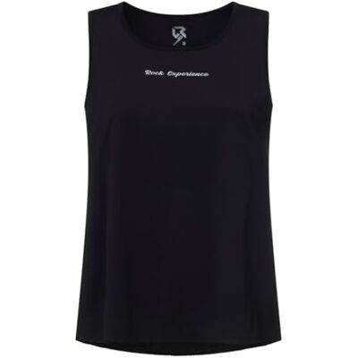 Rock Experience Wonderwall Woman Tank Débardeur Trail Running, Noir, S Rock Experience Wonderwall Woman Tank Débardeur Trail Running, Noir, S
