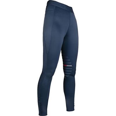 HKM Sports Legging Mixte Enfant, Bleu Foncé, 176 HKM Sports Legging Mixte Enfant, Bleu Foncé, 176