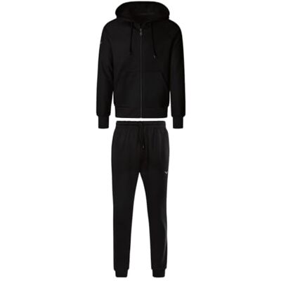 Trigema Survêtement pour homme, Noir, XL Trigema Survêtement pour homme, Noir, XL