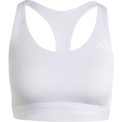 adidas Femme Optime Essentials Workout Medium Support Bra, Frozen Purple, L adidas Femme Optime Essentials Workout Medium Support Bra, Frozen Purple, L