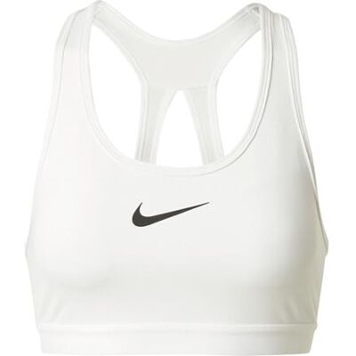 Nike Swoosh Soutien-Gorge Sport Femme à Support Élevé Rembourré - Polyester Recyclé 50% - Blanc Nike Swoosh Soutien-Gorge Sport Femme à Support Élevé Rembourré - Polyester Recyclé 50% - Blanc