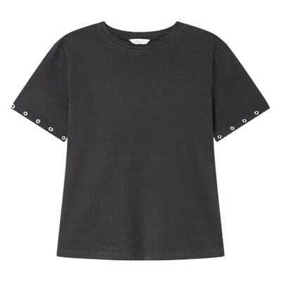 Springfield 5t.b.camiseta Tachas Eyelet Tricot Femme Springfield 5t.b.camiseta Tachas Eyelet Tricot Femme