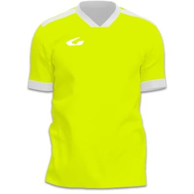 GEMS JN12-0326 Bonn Homme Long Maillot Blanc/Jaune Fluo Taille M GEMS JN12-0326 Bonn Homme Long Maillot Blanc/Jaune Fluo Taille M