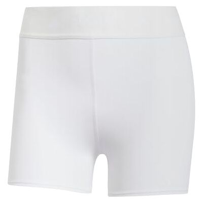 adidas Femme Techfit Stay In Play Short Leggings Tights, white, S 5 inch adidas Femme Techfit Stay In Play Short Leggings Tights, white, S 5 inch