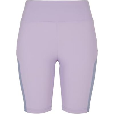 Urban Classics Short de cyclisme pour femme avec empiècements contrastés, disponible dans de nombreuses couleurs, tailles XS à 5XL, Violet/violon, 4XL Urban Classics Short de cyclisme pour femme avec empiècements contrastés, disponible dans de nombreuses couleurs, tailles XS à 5XL, Violet/violon, 4XL