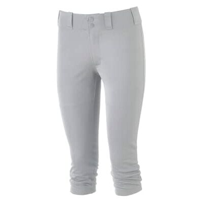 Mizuno Women's Prospect Softball Pant, Grey, Small Mizuno Women's Prospect Softball Pant, Grey, Small