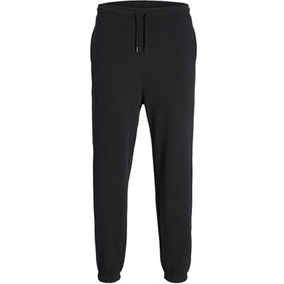 JACK & JONES Pantalon de jogging pour homme, coupe droite, Noir, XS JACK & JONES Pantalon de jogging pour homme, coupe droite, Noir, XS