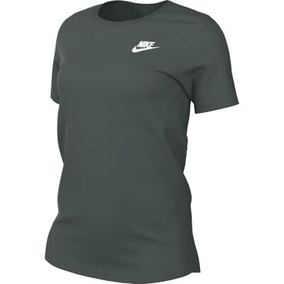 Nike - Sportswear Club Essentials W - Vert - XS - T-shirt Nike - Sportswear Club Essentials W - Vert - XS - T-shirt