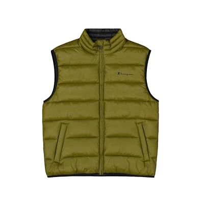 Champion Gilet imboté Homme, Vert olive (GNUM/NBK), L Champion Gilet imboté Homme, Vert olive (GNUM/NBK), L