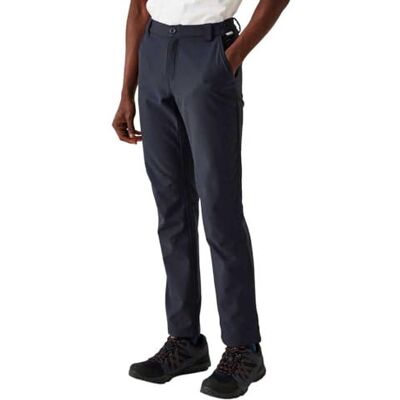 Regatta Fenton Pantalon softshell pour homme, bleu marine, 34W Grande longueur Regatta Fenton Pantalon softshell pour homme, bleu marine, 34W Grande longueur