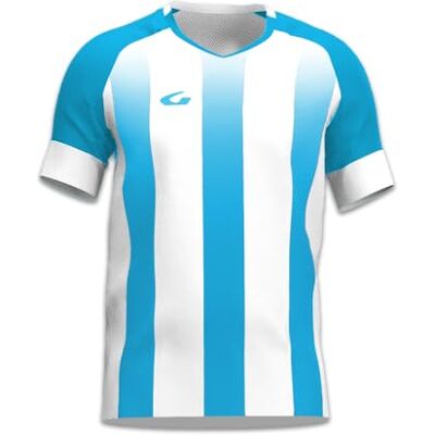 GEMS AN04-0305 Hambourg Homme Long Maillot Blanc/Bleu Taille L GEMS AN04-0305 Hambourg Homme Long Maillot Blanc/Bleu Taille L
