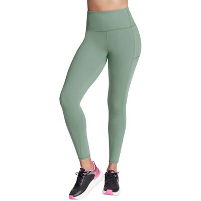 Skechers Legging Go Flex Hw II pour femme, Vert agave, S Skechers Legging Go Flex Hw II pour femme, Vert agave, S