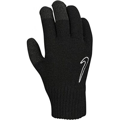 NIKE YA Knitted Tech and Grip 2.0 Gants unisexes pour enfant Noir L/XL NIKE YA Knitted Tech and Grip 2.0 Gants unisexes pour enfant Noir L/XL