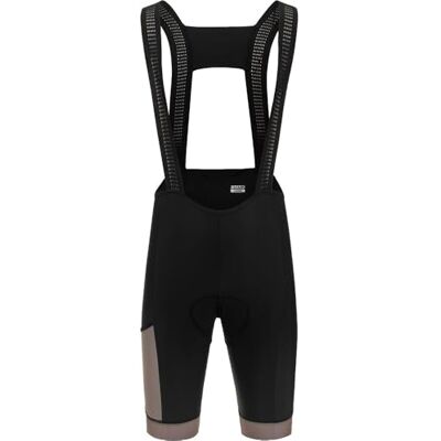 Briko BLOWN BIBSHORT Combinaison de sport Bib Uomo NOIR-BEIGE - Combinaison de sport Bib Briko BLOWN BIBSHORT Combinaison de sport Bib Uomo NOIR-BEIGE - Combinaison de sport Bib