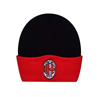 Casquette bicolore de l'AC Milan avec logo - Chapeau Casquette bicolore de l'AC Milan avec logo - Chapeau