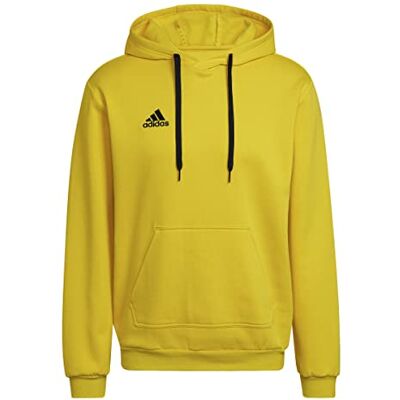 adidas Homme Hooded Sweat Entrada 22 Sweat Hoodie, Team Yellow/Black, XXL adidas Homme Hooded Sweat Entrada 22 Sweat Hoodie, Team Yellow/Black, XXL