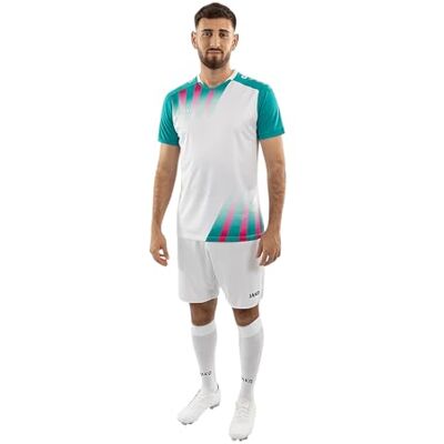 Jako Vintage blanc col en V - T-shirt Jako Vintage blanc col en V - T-shirt