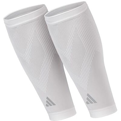 adidas Manchons de compression pour mollet Blanc S/M adidas Manchons de compression pour mollet Blanc S/M