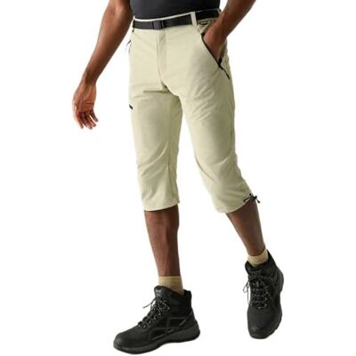 Regatta Xert Stretch CPR Pantalon Capri pour homme, beige, 52W Regatta Xert Stretch CPR Pantalon Capri pour homme, beige, 52W