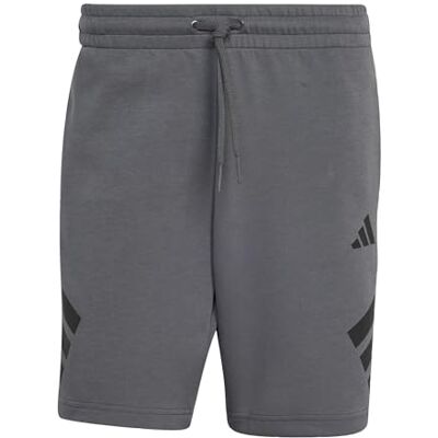 adidas herr FUTURE ICONS THREE STRIPES SHORT, grey six, S adidas herr FUTURE ICONS THREE STRIPES SHORT, grey six, S