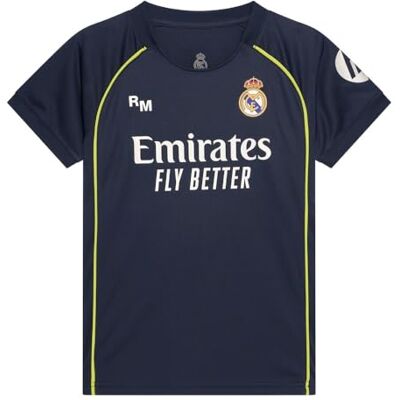 Real Madrid Maillot extérieur 25/26 pour enfants Taille 164/14 ans Saison 2025/2026 Maillot de football kids Produit officiel fan Real Madrid Maillot extérieur 25/26 pour enfants Taille 164/14 ans Saison 2025/2026 Maillot de football kids Produit officiel fan