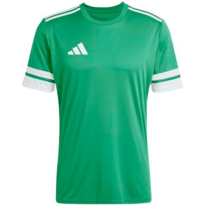 adidas Homme Squadra25 Jersey Short Sleeve Shirt, Team Green/White, 3XL adidas Homme Squadra25 Jersey Short Sleeve Shirt, Team Green/White, 3XL