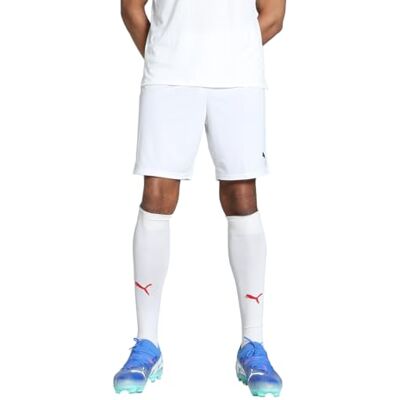 Puma Homme, Short de sport, teamGOAL Shorts (XXL), Blanc - Shorts Puma Homme, Short de sport, teamGOAL Shorts (XXL), Blanc - Shorts
