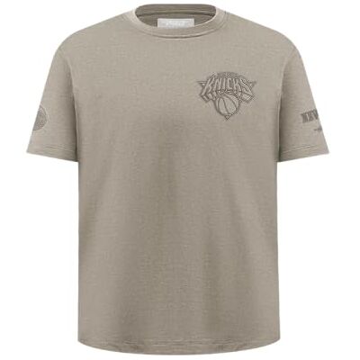 Pro Standard Big Boys NBA T-shirt à manches courtes en coton neutre, taupe, M Pro Standard Big Boys NBA T-shirt à manches courtes en coton neutre, taupe, M