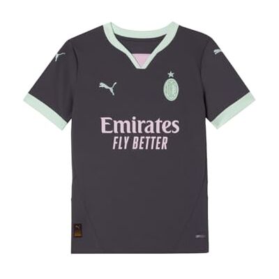 AC Milan Maglia Gara Third Maillot de course Third, saison 2024/25, technologie dryCell, coupe classique Mixte enfant (lot de 1) AC Milan Maglia Gara Third Maillot de course Third, saison 2024/25, technologie dryCell, coupe classique Mixte enfant (lot de 1)