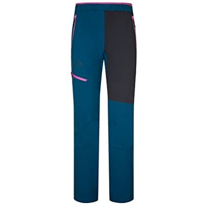 Rock Experience Pants Femme, 1484 Moroccan Blue+1323 Ebony+0834 Super Pink, XL Rock Experience Pants Femme, 1484 Moroccan Blue+1323 Ebony+0834 Super Pink, XL
