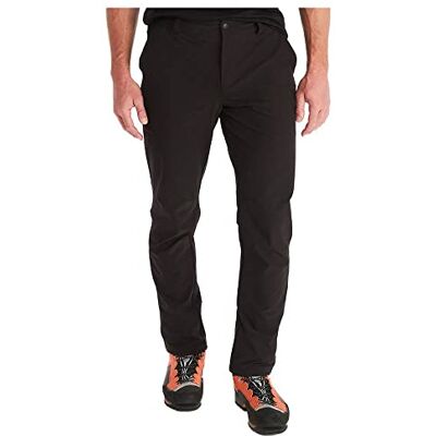 MARMOT Pantalon de trekking imperméable pour homme, en softshell respirant, pantalon de randonnée coupe-vent MARMOT Pantalon de trekking imperméable pour homme, en softshell respirant, pantalon de randonnée coupe-vent