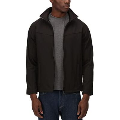 Regatta Uproar Veste softshell coupe-vent Homme (M) (All Black) Regatta Uproar Veste softshell coupe-vent Homme (M) (All Black)