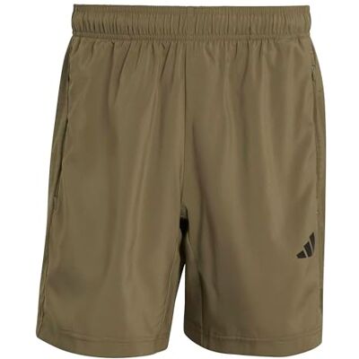 adidas Homme Workout Essentials Base Woven Short Shorts, olive strata, XXL 9 inch adidas Homme Workout Essentials Base Woven Short Shorts, olive strata, XXL 9 inch