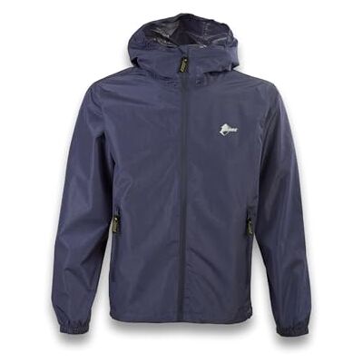 Ande Veste de pluie JKT technique Coupe-vent Anti-pluie, bleu, XL Ande Veste de pluie JKT technique Coupe-vent Anti-pluie, bleu, XL