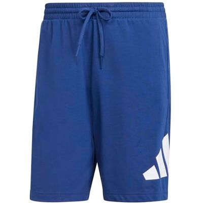 adidas Homme Essentials Big Logo Single Jersey Short Shorts, dark blue/white, XS adidas Homme Essentials Big Logo Single Jersey Short Shorts, dark blue/white, XS