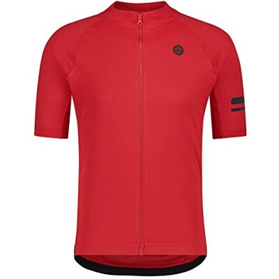 AGU Pull Homme Manches Courtes Core Rouge AGU Pull Homme Manches Courtes Core Rouge