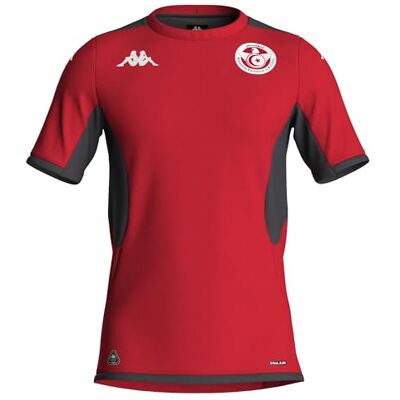 Kappa Mokiba Pro 2 Tunisia T-shirt de sport Mixte (lot de 1) Kappa Mokiba Pro 2 Tunisia T-shirt de sport Mixte (lot de 1)