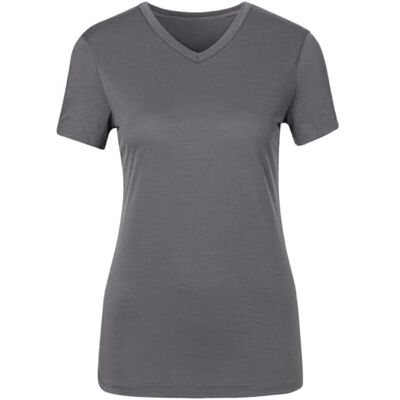 McKINLEY Creston SS T-shirt pour femme Gris mélangé Taille 36 McKINLEY Creston SS T-shirt pour femme Gris mélangé Taille 36
