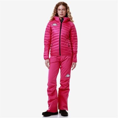 Kappa Pantalon Survêtement, Femme, Violet, Polyester, Ski, 6CENTO 665P, Taille: L Kappa Pantalon Survêtement, Femme, Violet, Polyester, Ski, 6CENTO 665P, Taille: L
