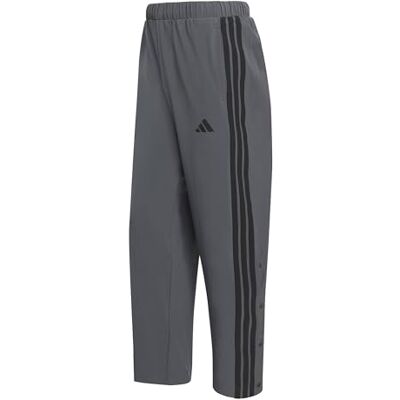 adidas herr 3 STRIPES REGULAR FIT SNAP WOVEN TRACK PANT, grey six, XXL adidas herr 3 STRIPES REGULAR FIT SNAP WOVEN TRACK PANT, grey six, XXL